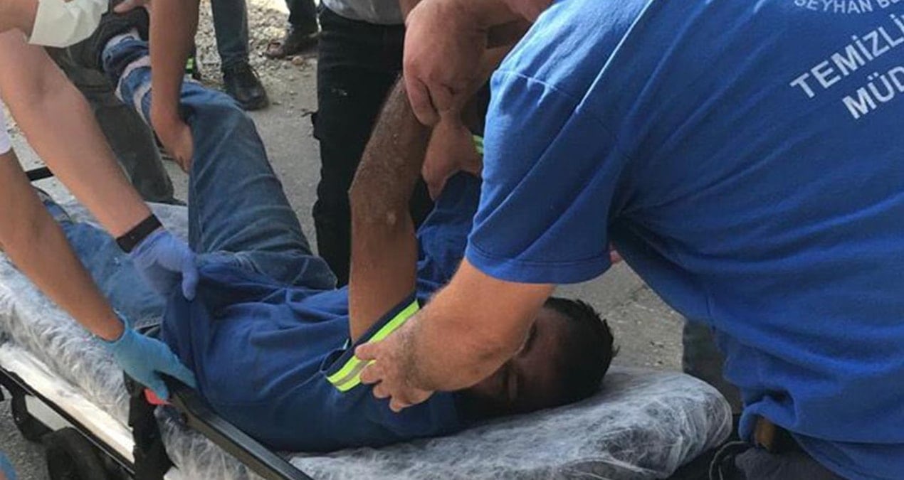 balkondan cop firlatilmasina tepki gosteren temizlik gorevlisine iki kisi saldirdi favLmJcX