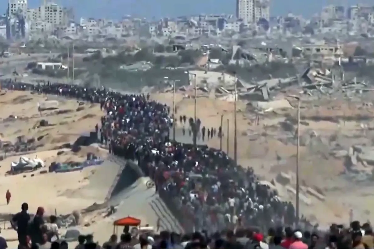 israilin cekilmesi sonrasi gazzeliler evlerine donmeye basladi sIVO8iDQ