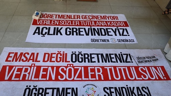 Öğretmenler Süresiz Açlık Greviyle Taleplerini Duyuruyor